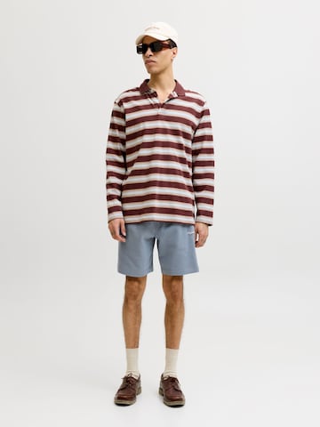 JACK & JONES Loose fit Trousers 'JPSTKarl Norrebro' in Blue