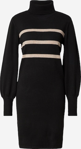 Robes en maille 'Kerry' VILA en noir : devant