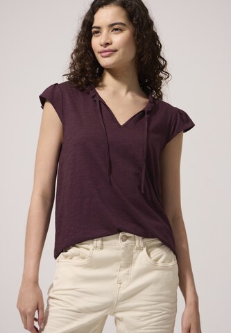 Street One Studio Shirt in Lila: Vorderseite