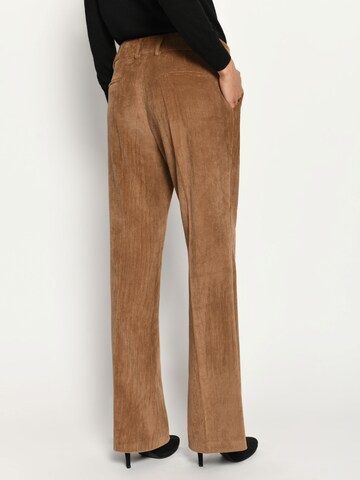 White Label by RoFa Flared Pants in Brown