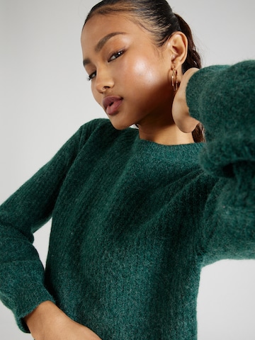 PIECES Sweater 'NANNA' in Green