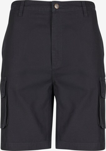 Karl Kani Regular Cargo Pants in Black: front
