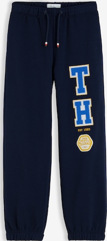 TOMMY HILFIGER - Calças 'VARSITY' em azul: frente