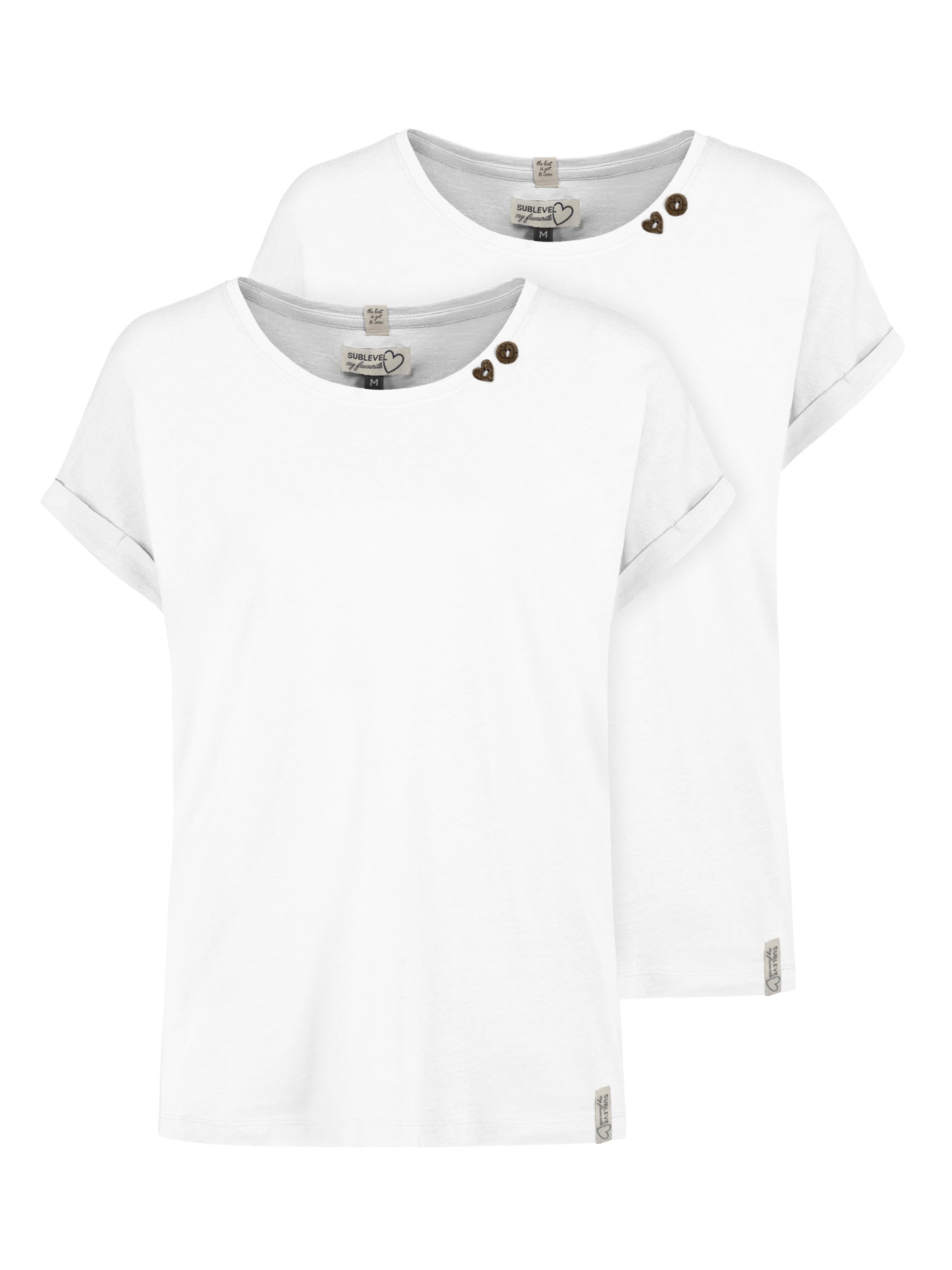 Sublevel Shirt in White, Item view