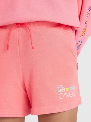 Regular Pantalon O'NEILL en rose