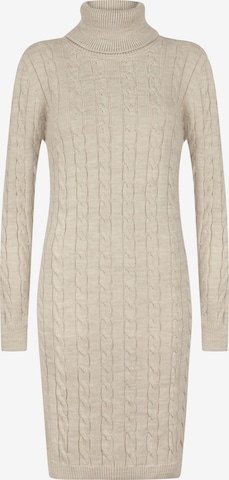 Robes en maille Felix Hardy en beige : devant