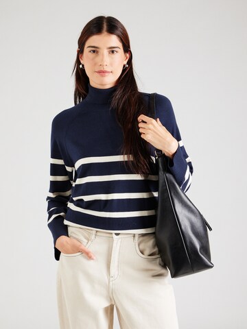 PIECES Pullover 'PCSia' in Blau: Vorderseite