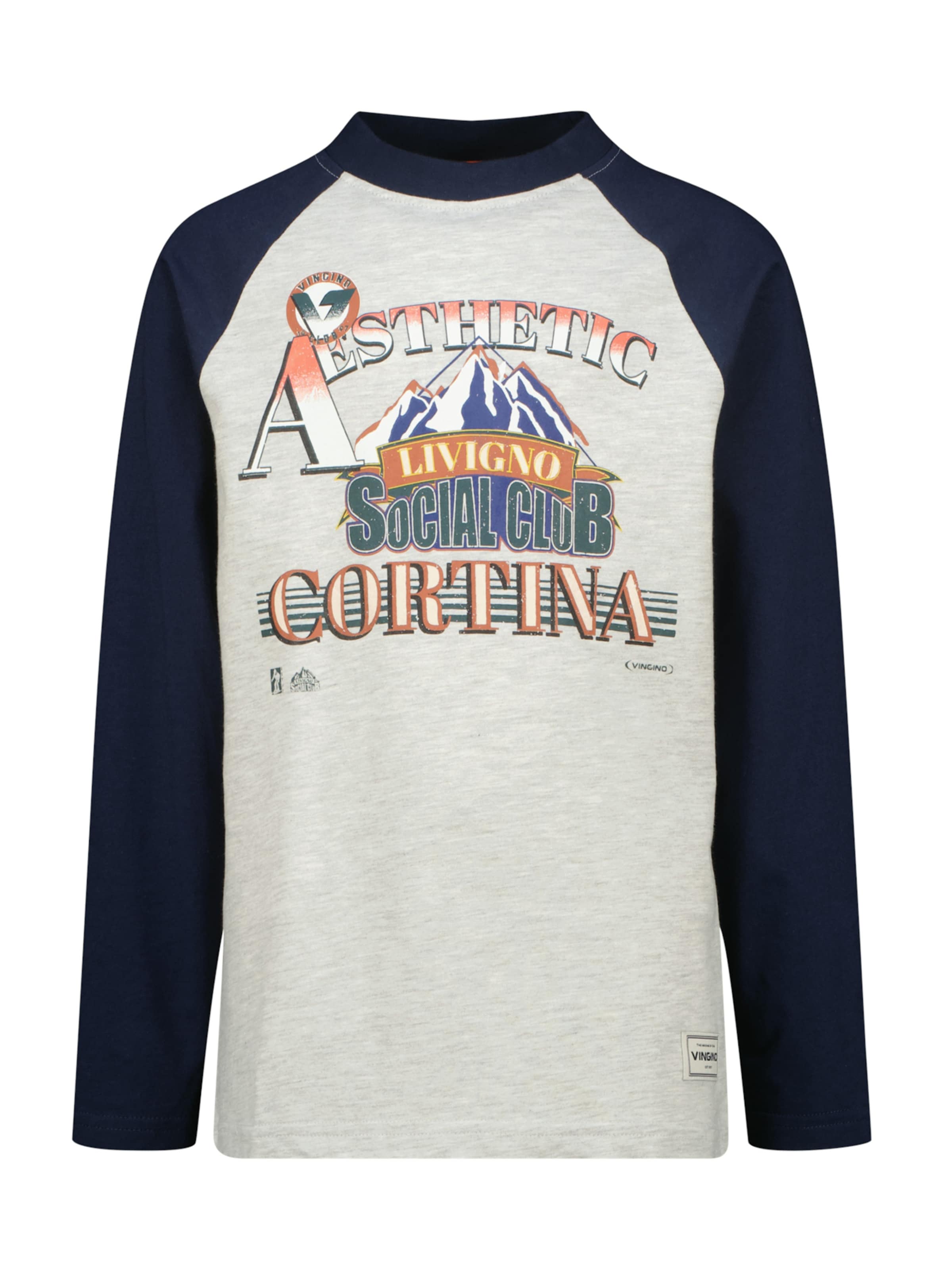 VINGINO Tričko 'Haruto' - Sivá: predná strana