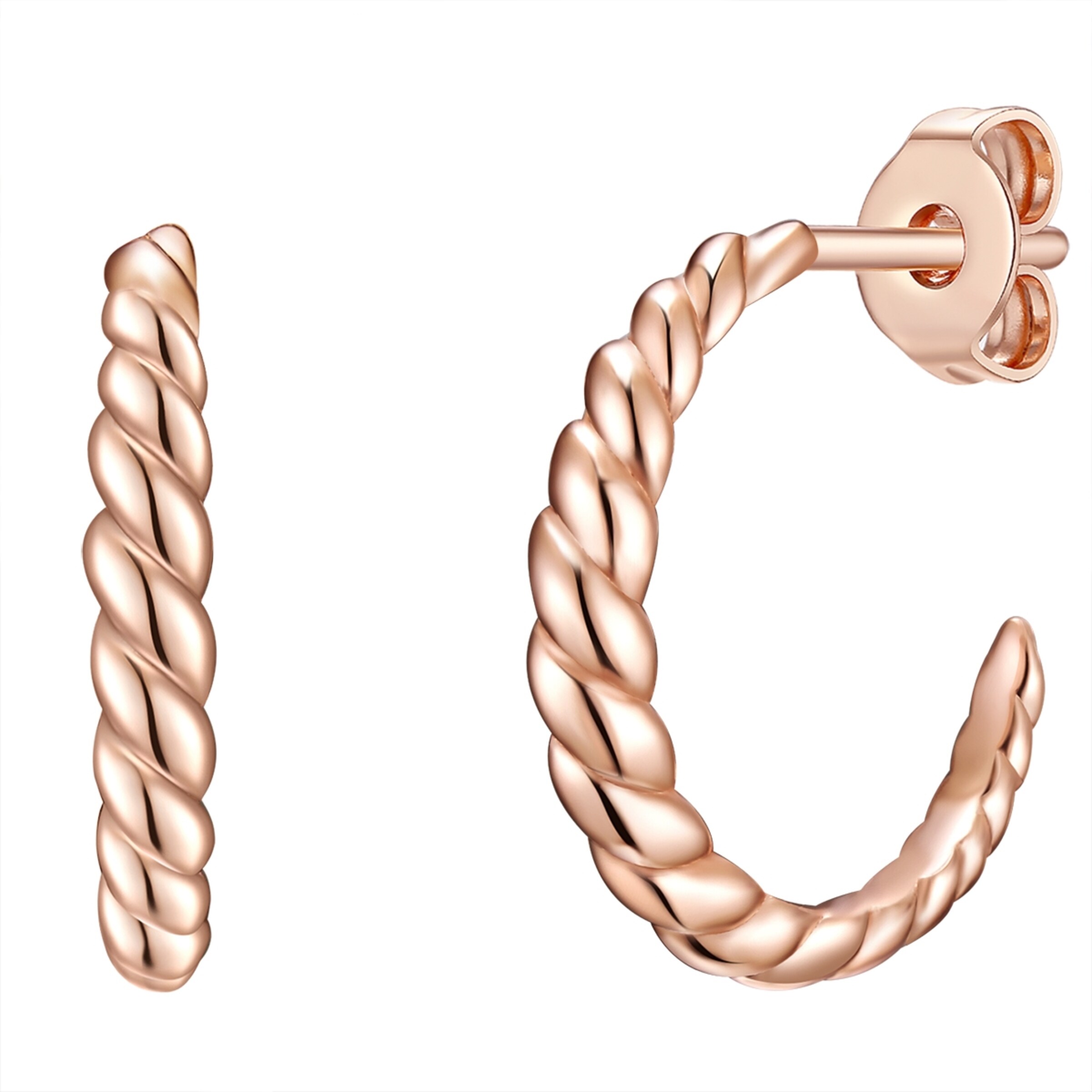 Glanzstücke München Ohrringe in Gold: Vorderseite