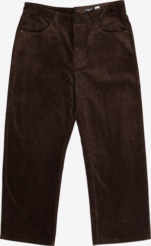 Volcom Loosefit Broek 'Lurking About' in Bruin: voorkant