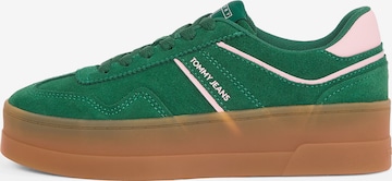 Tommy Jeans Sneaker 'The Greenwich' in Grün: Vorderseite