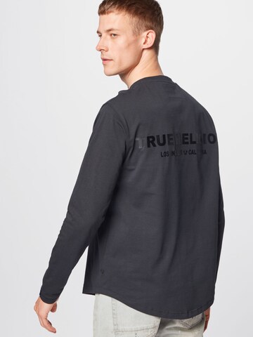 True Religion Shirt 'WITH TRUE' in Zwart