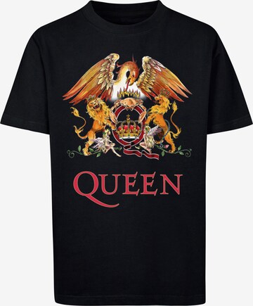 F4NT4STIC Shirt 'Queen' in Zwart: voorkant