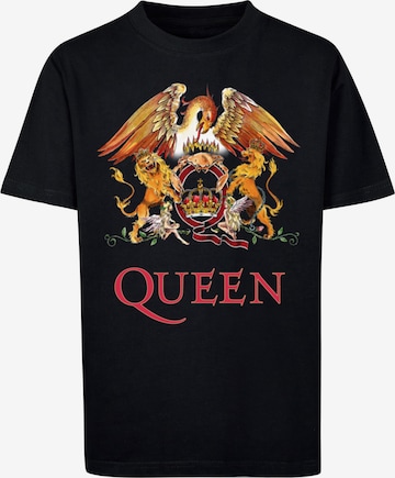 F4NT4STIC Shirt 'Queen' in Zwart: voorkant