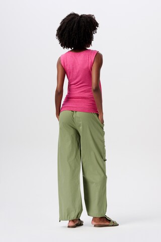 Esprit Maternity Lużny krój Spodnie w kolorze zielony