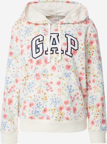 GAP Sweatshirt 'HERITAGE' in Beige: voorkant