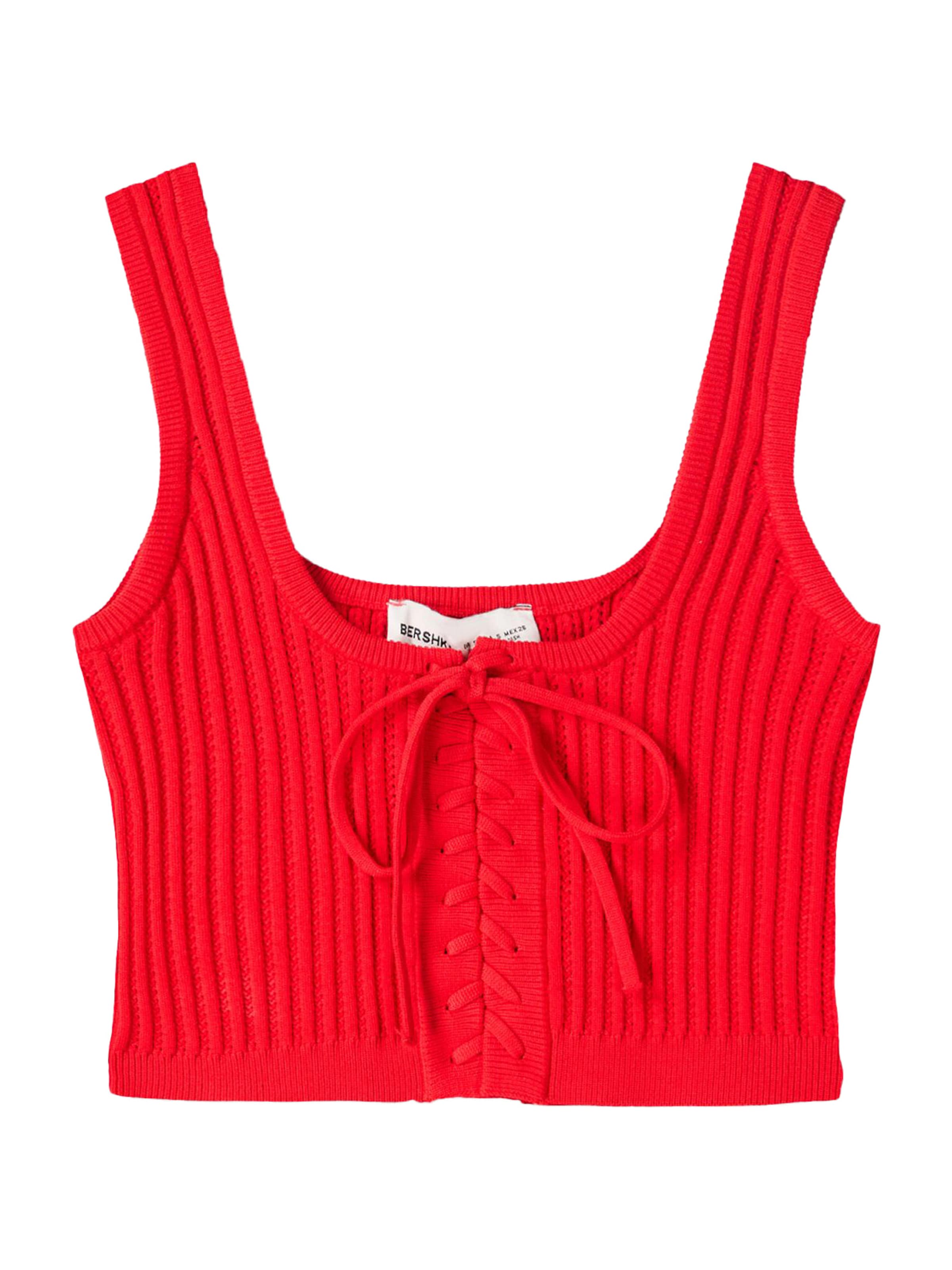 Bershka Top in Rot: Vorderseite