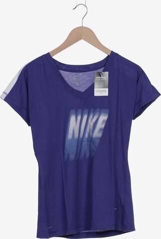 NIKE T-Shirt M in Blau: predná strana