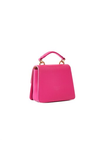 Sacs à main 'Love One Top Handle Micro Light Vitello Seta' PINKO en rose