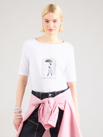 Tricou de la MORE & MORE pe alb: față