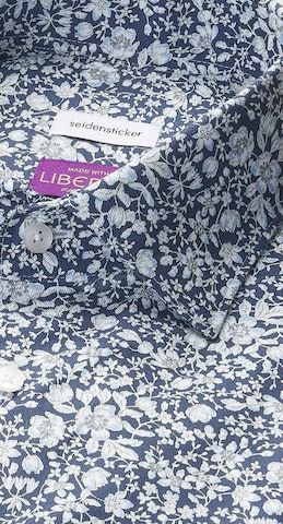Coupe slim Chemise business 'Classic Essentials' SEIDENSTICKER en bleu
