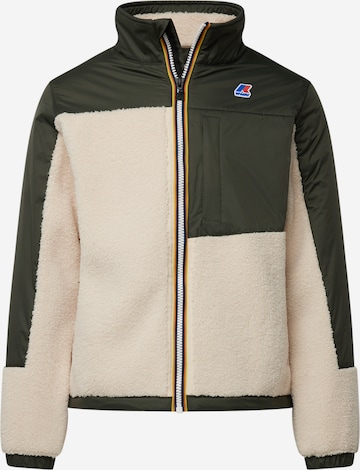 K-Way Fleecejacke 'LE VRAI 3.0' in Beige: predná strana