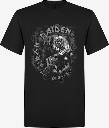 T-Shirt 'Iron Maiden Number of the Beast Watermark T-Shirt' Iron Maiden en noir : devant