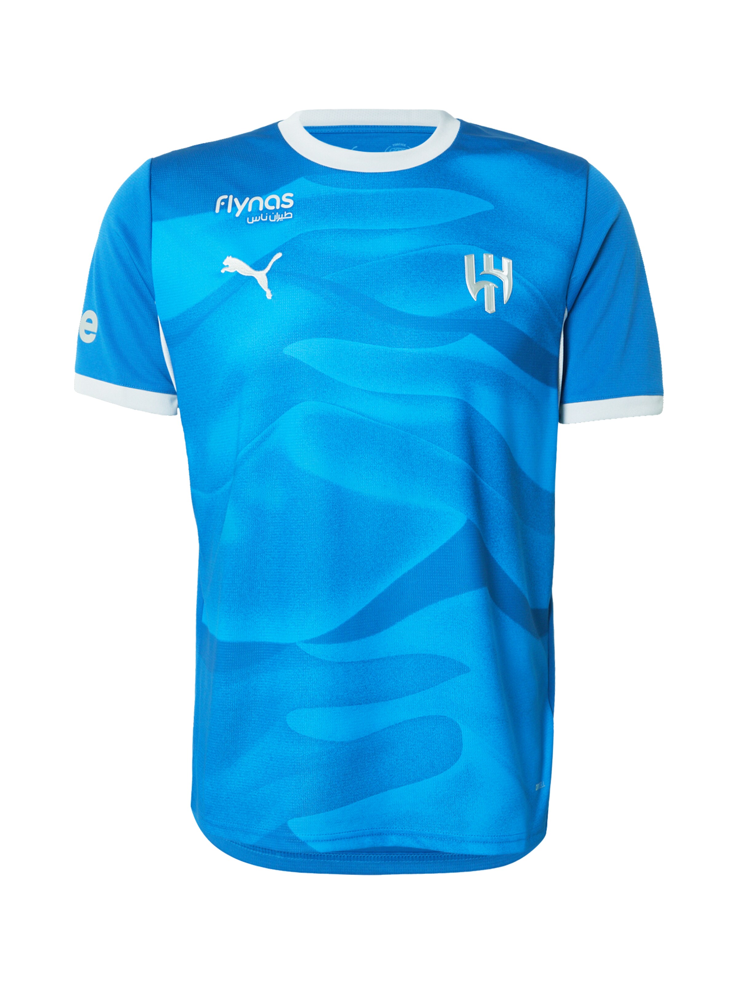 S dydžio Triko 'AHSFC Home Replica' iš PUMA, spalva – mėlyna / šviesiai mėlyna / balta, Prekių apžvalga