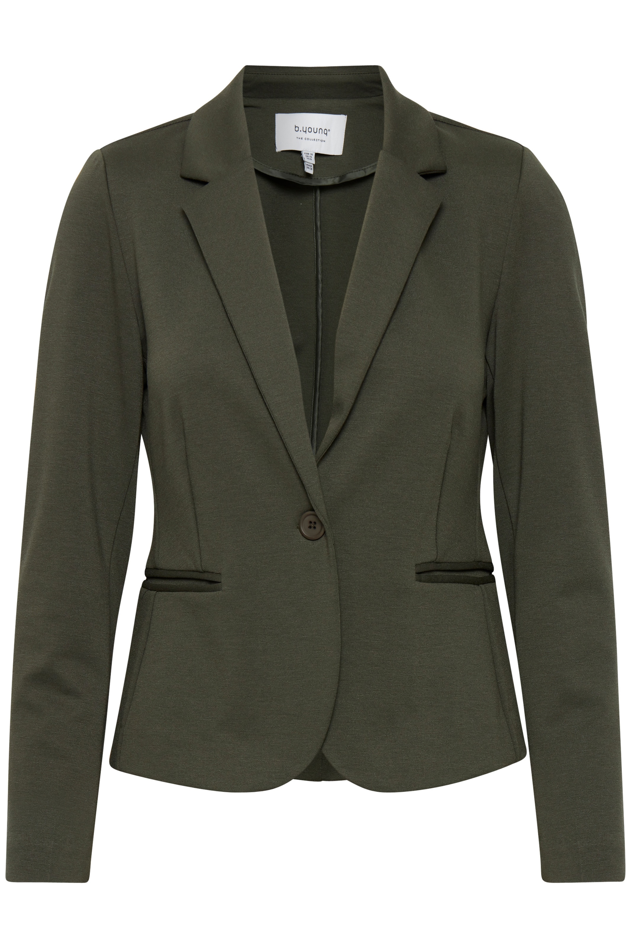 b.young Blazer 'Rizetta' in Grün: Vorderseite