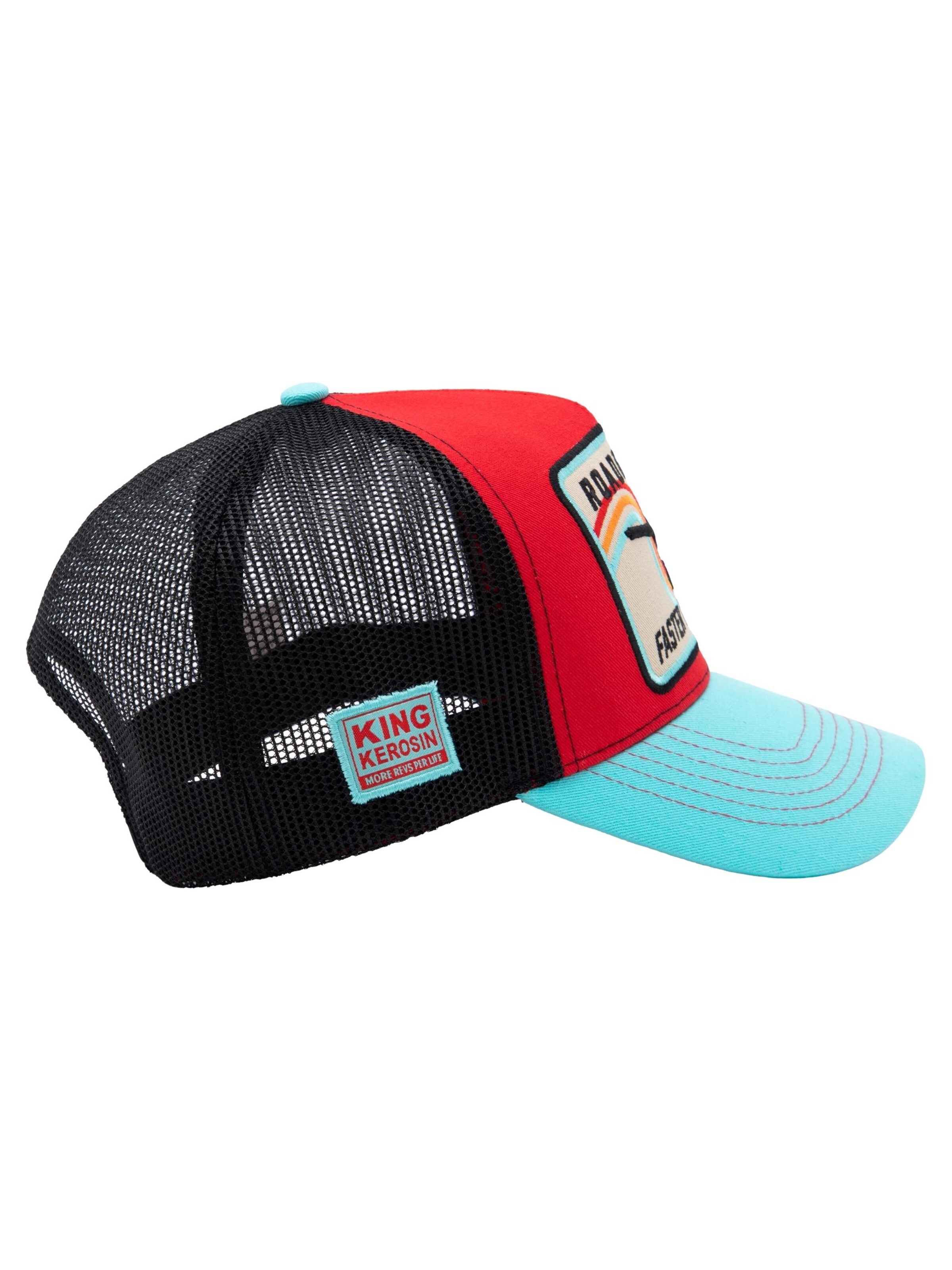King Kerosin Cap 'Roadrunner' in Red