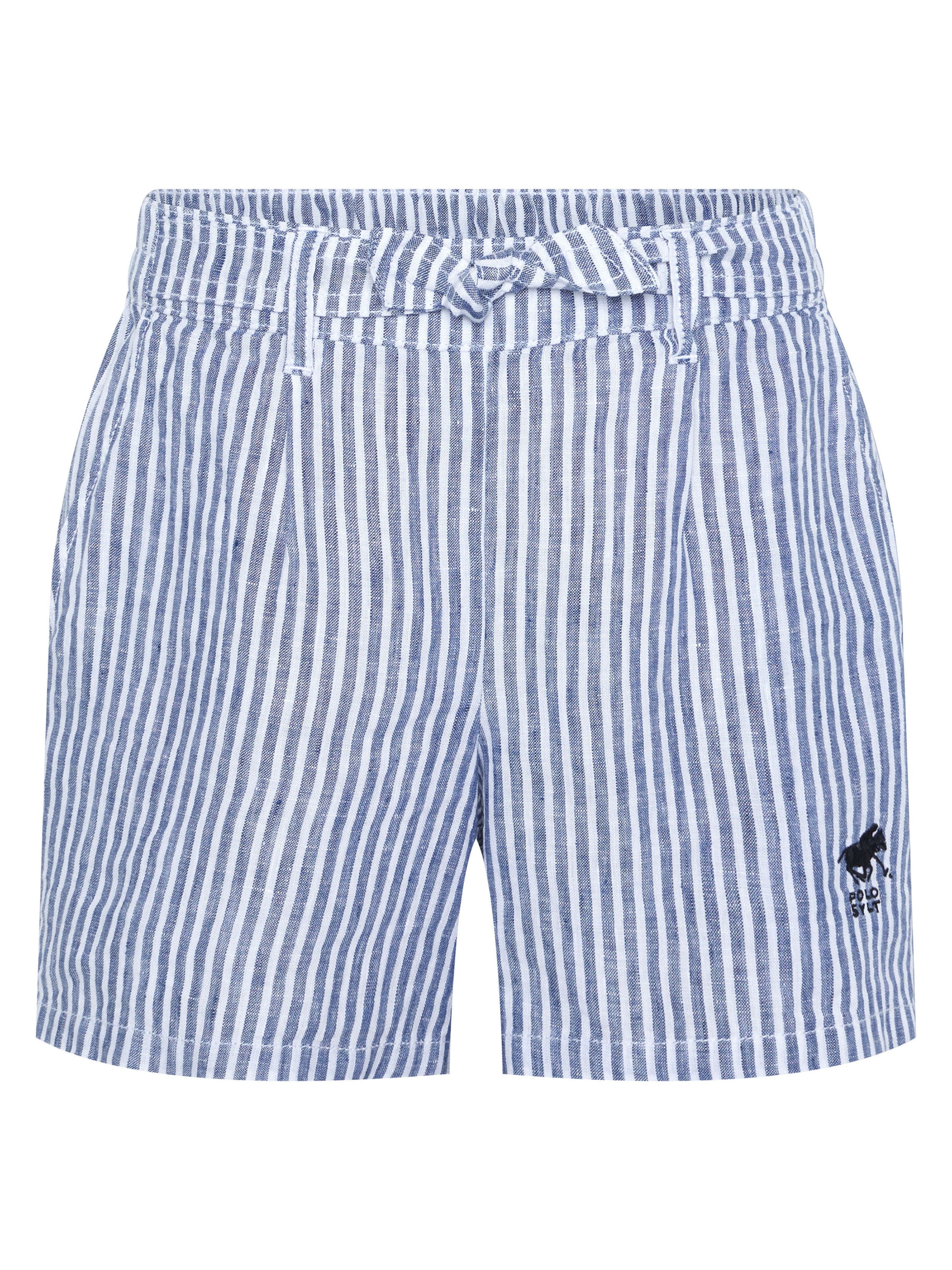 Polo Sylt Regular Pants in Blue: front