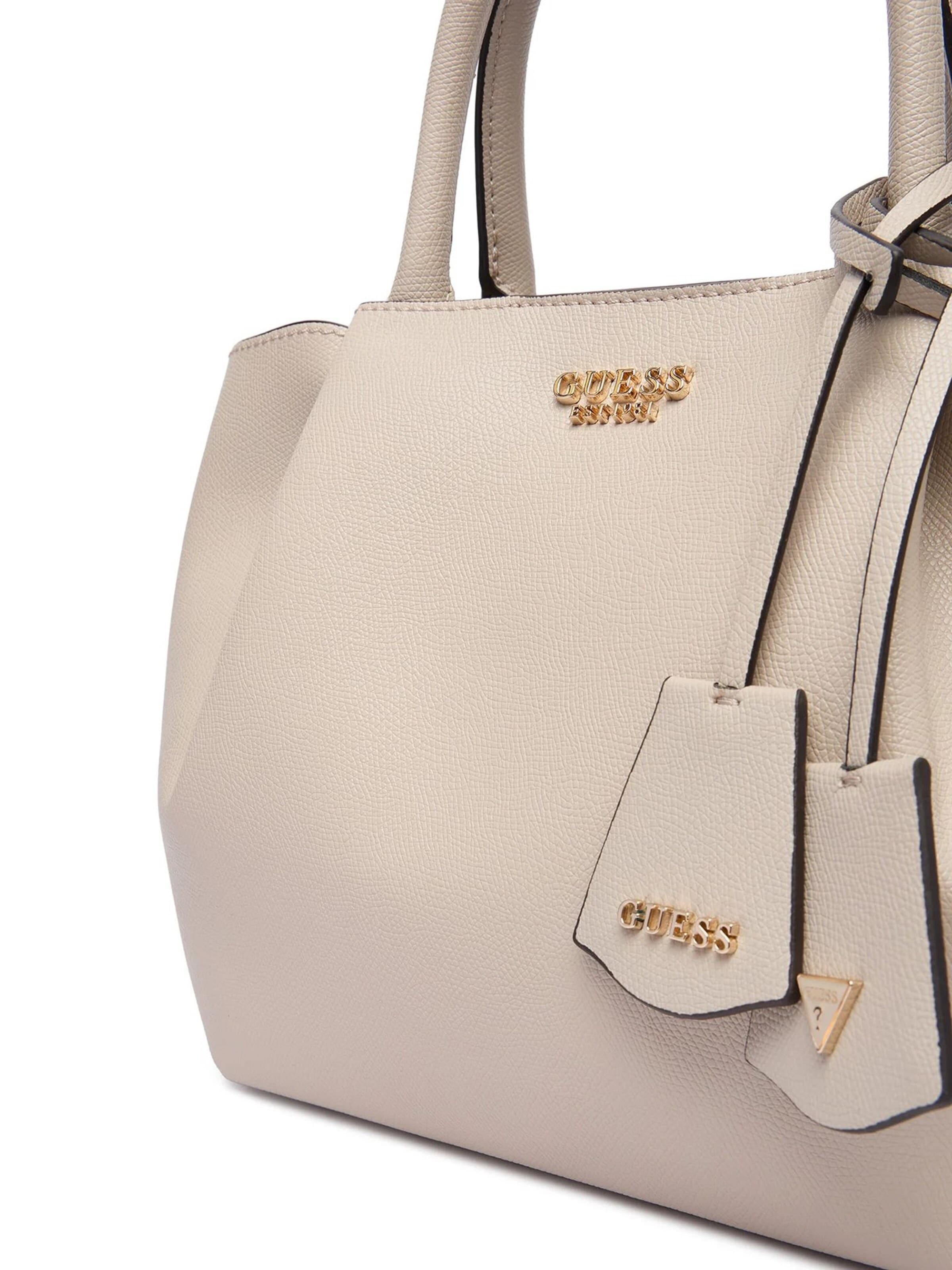 GUESS Handbag 'Amorette Girlfriend' in Grey
