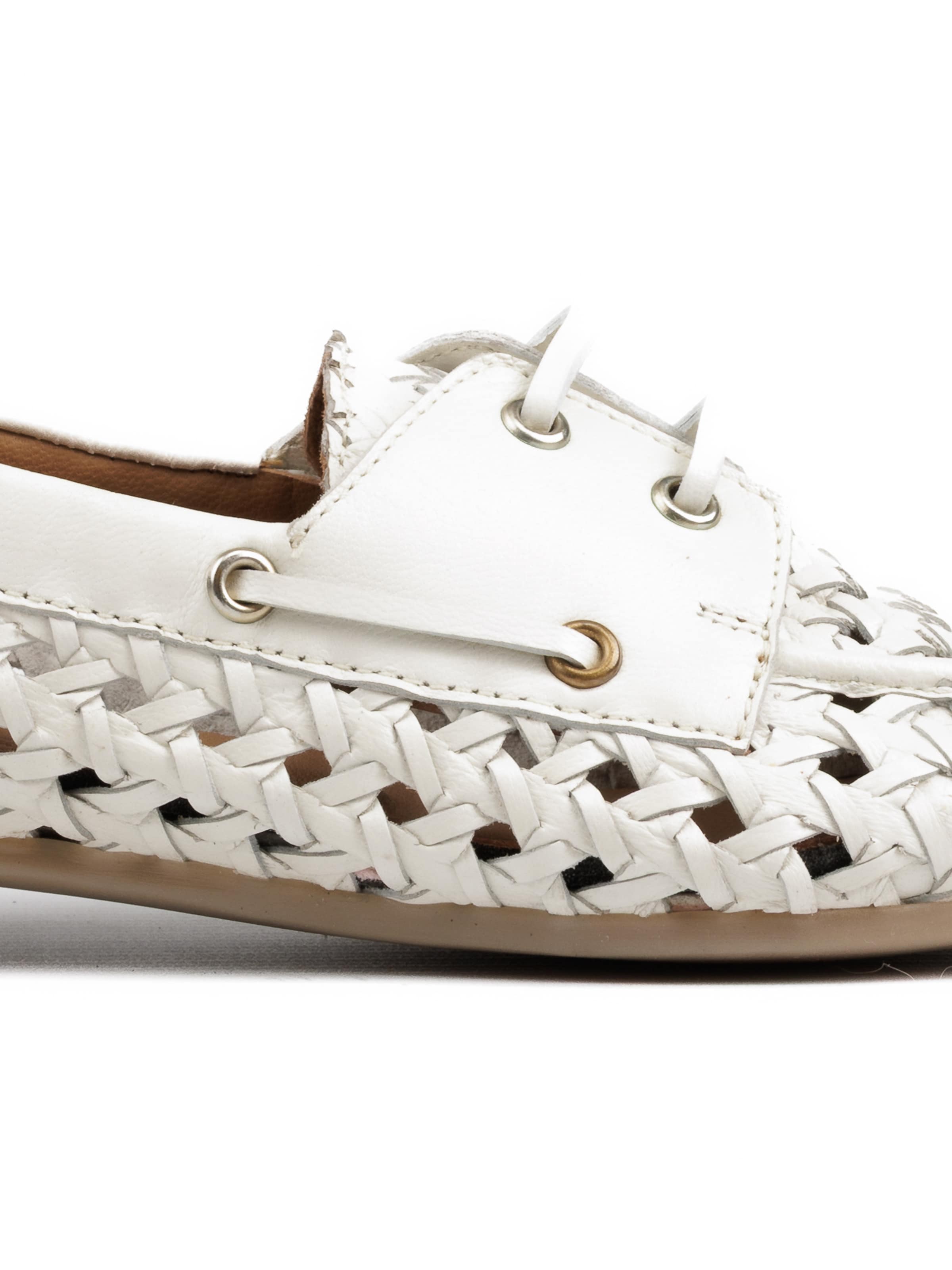 5PM Mocassins 'GAËLLE' in Wit