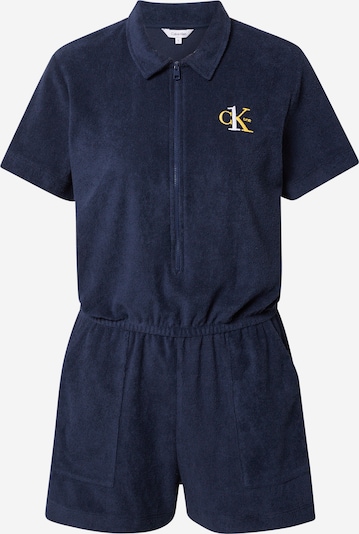 Calvin Klein Swimwear Jumpsuit in navy / gelb / weiß, Produktansicht