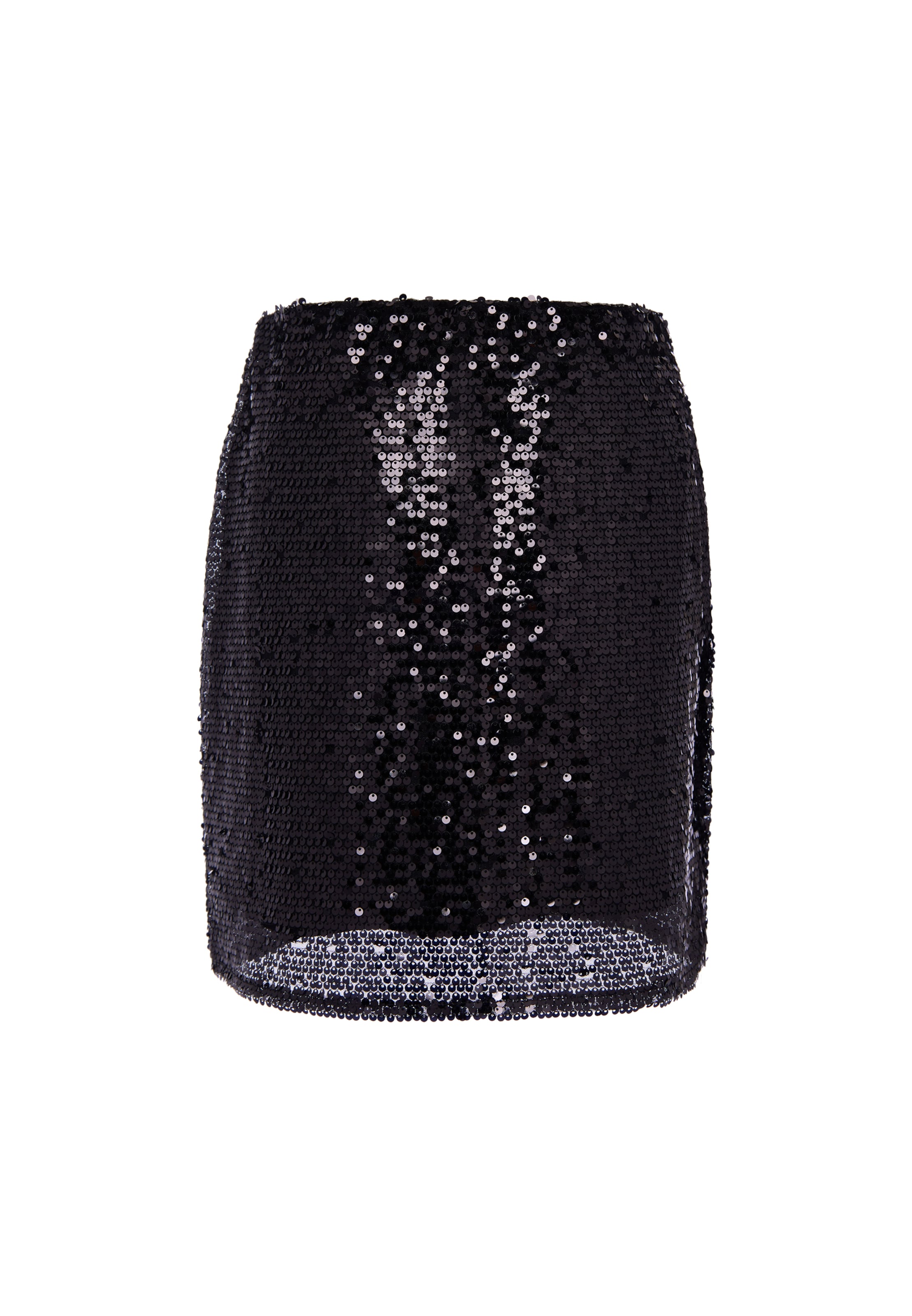 Jupe faina en noir : devant