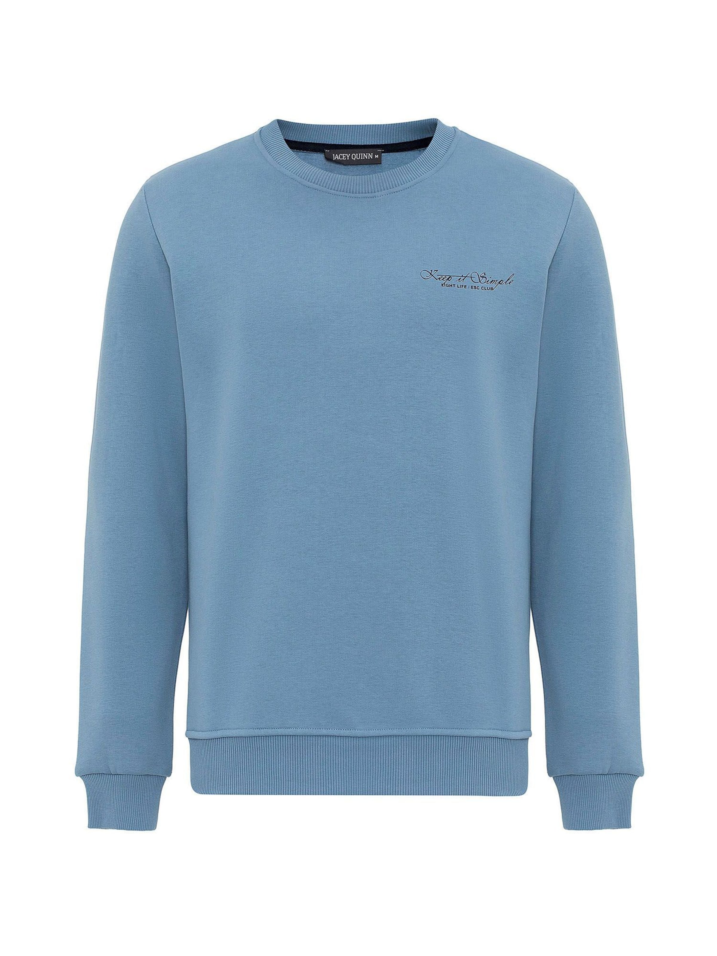 Jacey Quinn Свитшот в Синий: спереди