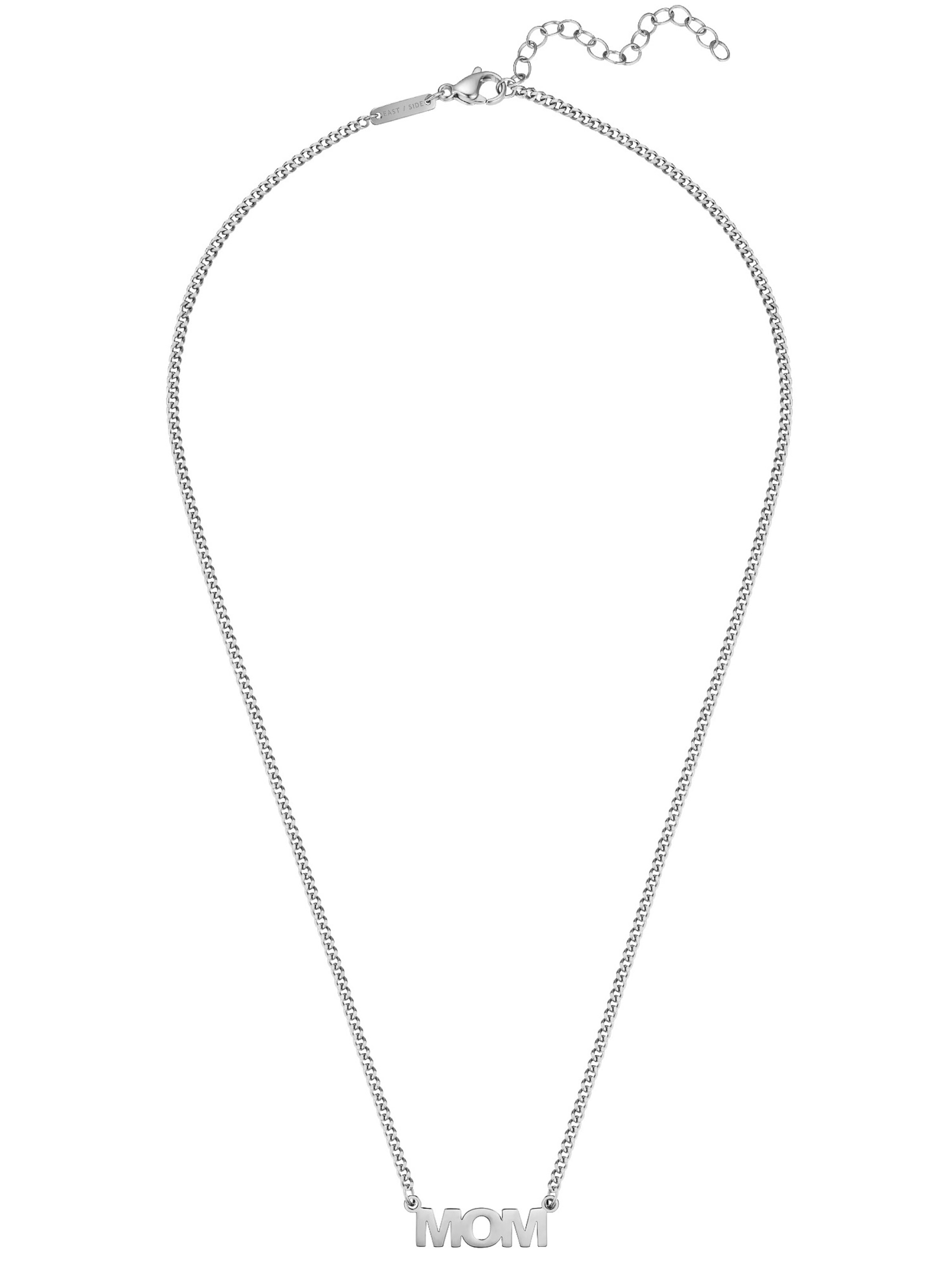 Eastside Ketting in Zilver: voorkant