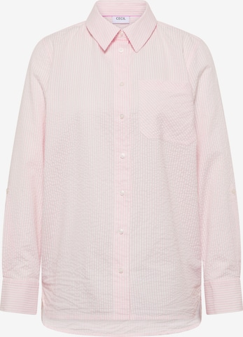 CECIL Bluse in Pink: Vorderseite