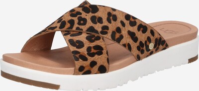 UGG Muiltjes 'Kari' in de kleur Beige / Zwart, Productweergave