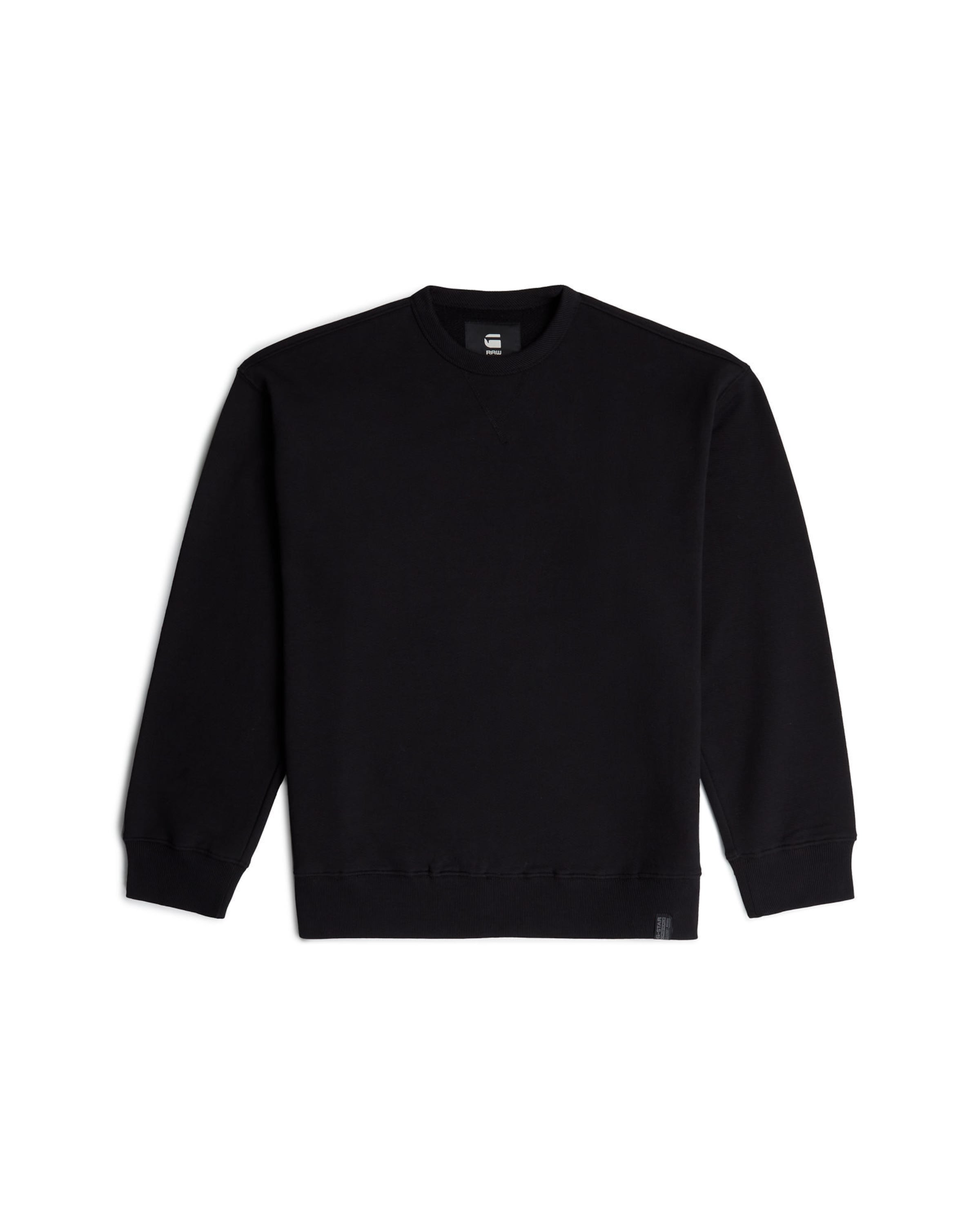 G-STAR Sweater - 'GS-01 Relaxed' in schwarz, Produktansicht