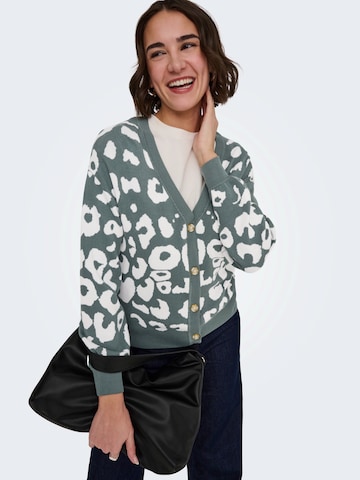 ONLY Knit Cardigan 'ONLLEONA' in Green