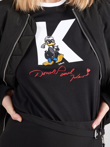 Karl Lagerfeld Футболка 'Disney x KL' в Черный