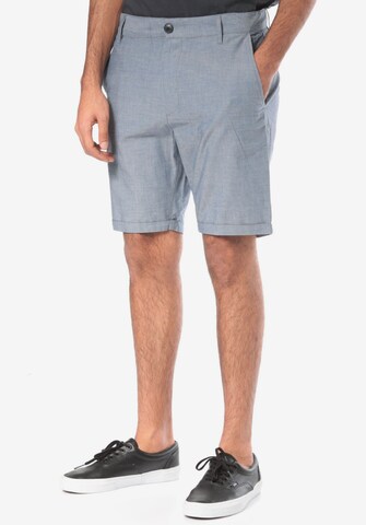 Iriedaily - regular Pantalón chino 'Golfer Chambray' en azul: frente