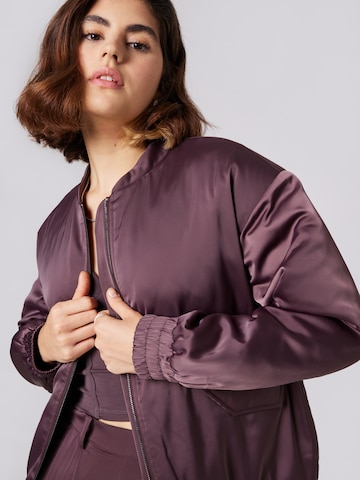 Guido Maria Kretschmer Women Between-Season Jacket 'Cara' in Purple