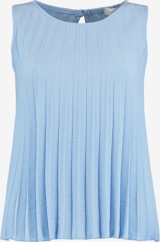 Hailys Blouse 'Pl44ina' in Blue: front