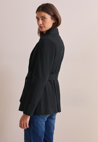 CECIL Kurzer Trenchcoat in Schwarz