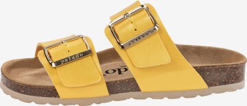 Palado Mules 'Samos EGS' in Yellow: front