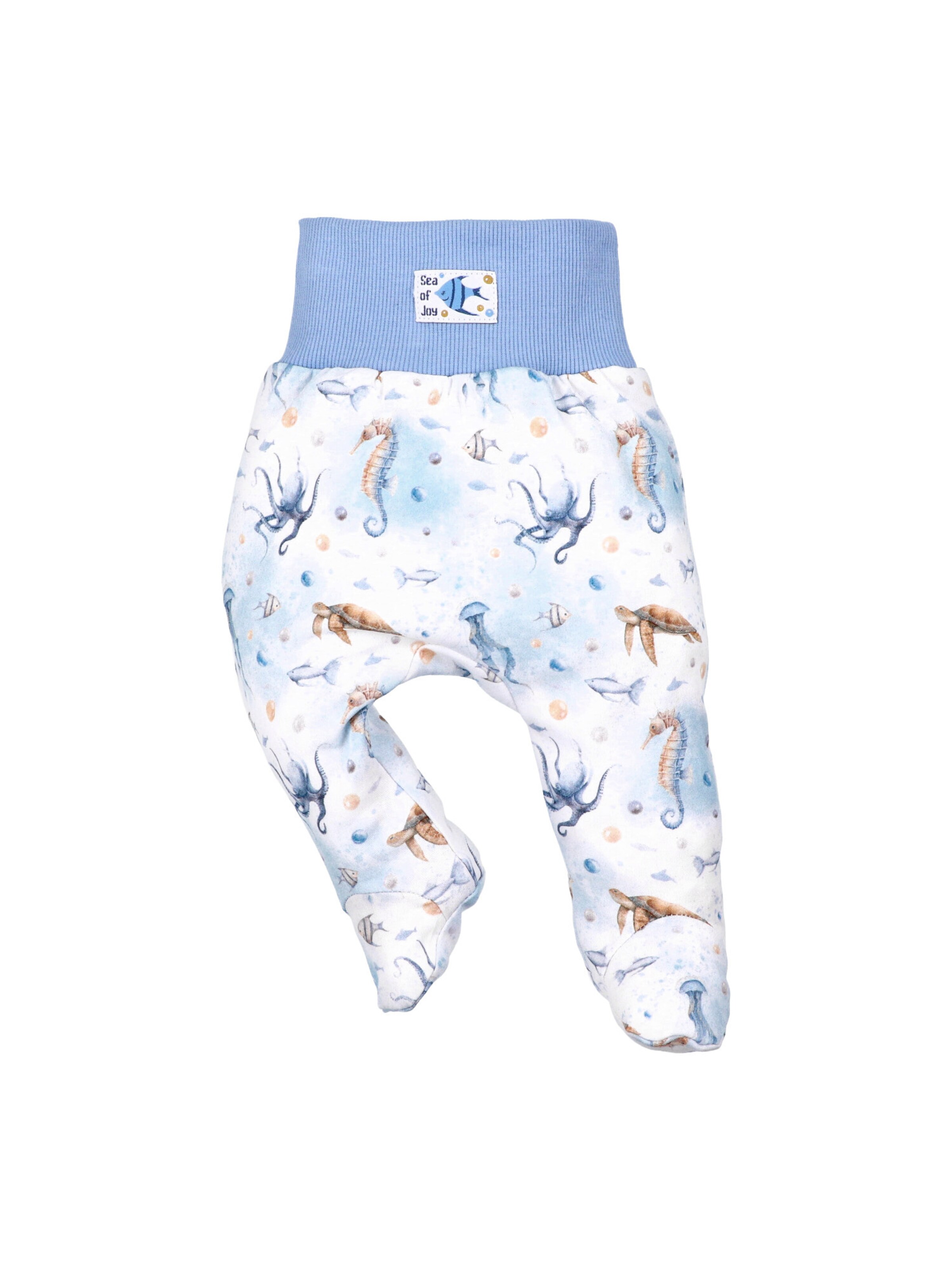 Regular Pantalon 'Meerestiere' NINI en bleu : devant