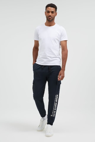 CAMP DAVID Regular Workout Pants in Blue