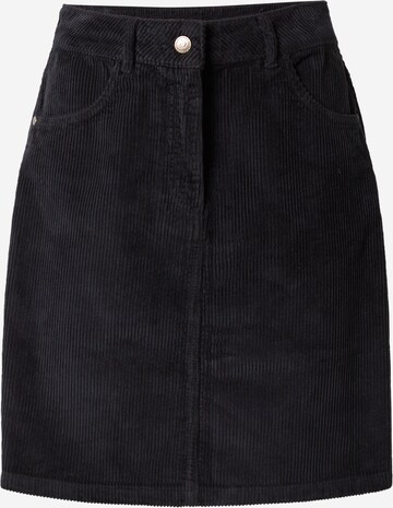 Blutsgeschwister Skirt 'The Corduroyal' in Black: front